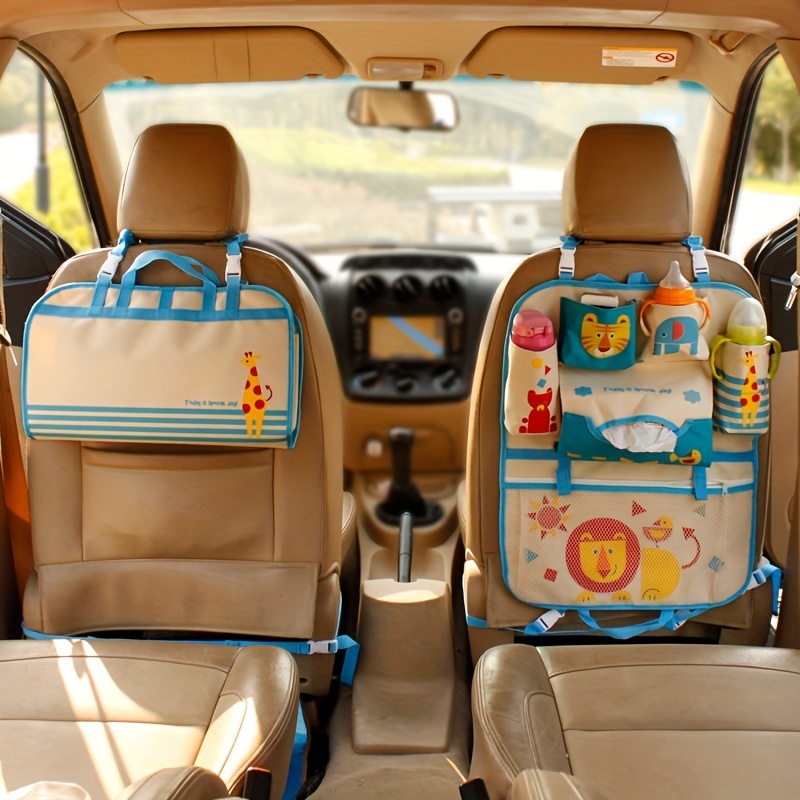 Nette Cartoon Auto Aufbewahrung Tasche Sitz Rücken Organizer Hängen  Verstauen Aufräumen Baby Kinder Reisen