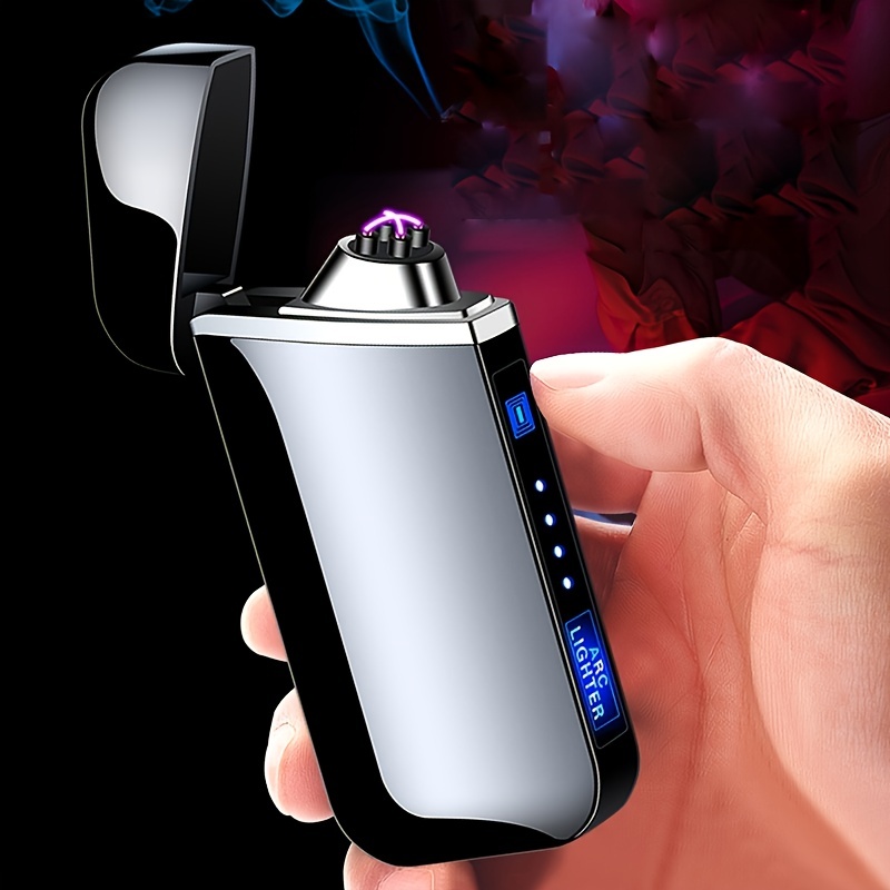 Rechargeable Flameless Plasma Double Arc Usb Lighter