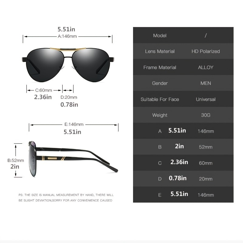 Mens Polarized Sunglasses Outdoor Sports Riding Sunglasses Driving Glasses  - Jewelry & Accessories - Temu