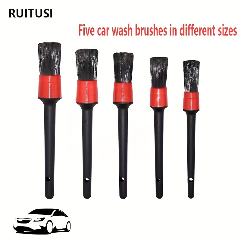 Car Detailing Brush Set Car Detailing Kit Car Drill - Temu