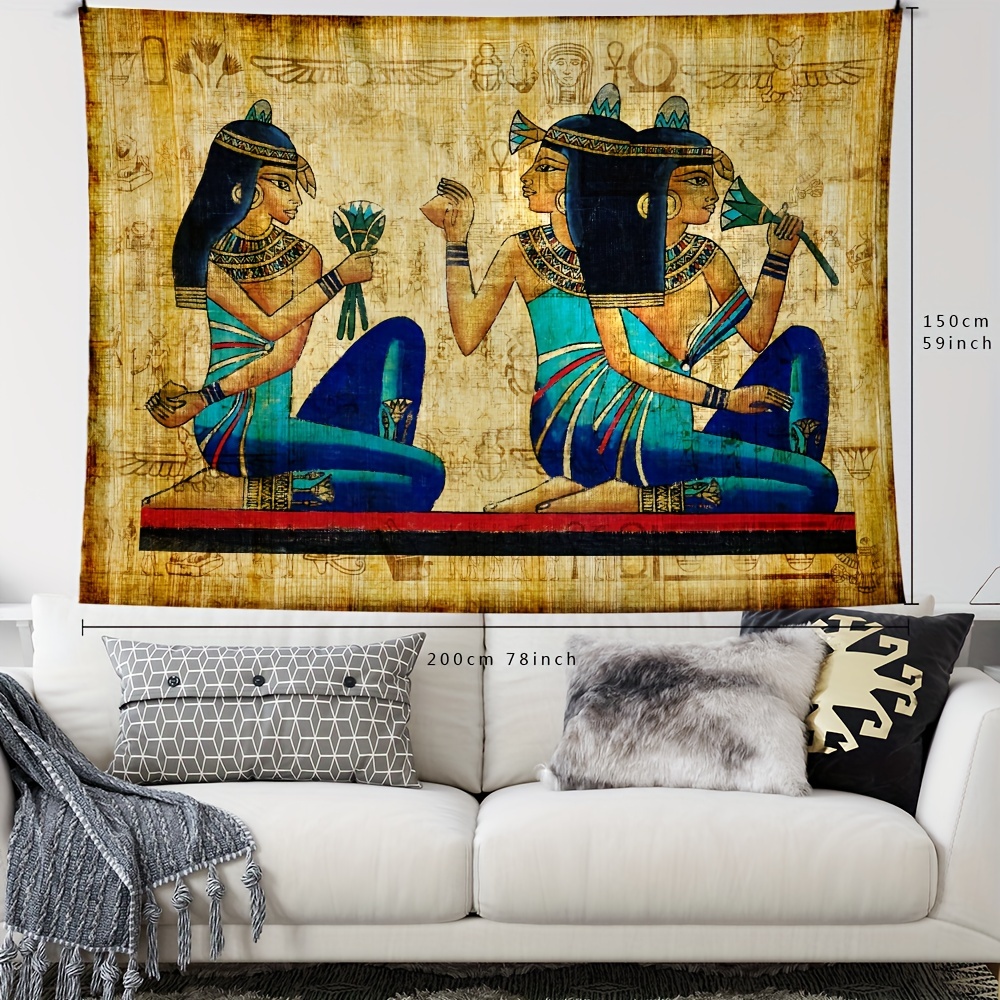 Egyptian fabric wall discount hangings