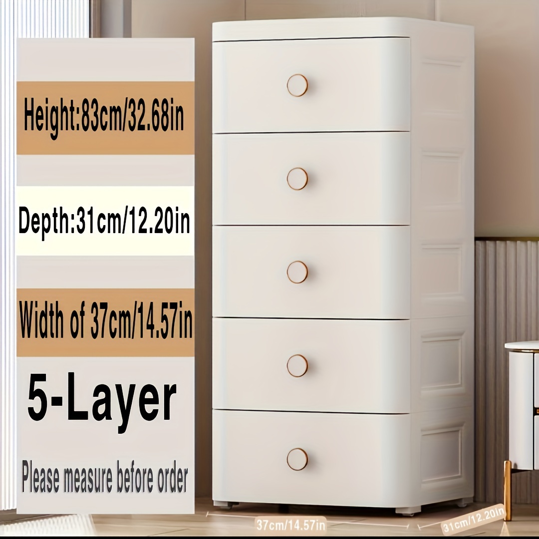 Large-capacity Multi-layer Drawer-type Storage Shelf For Cabinet