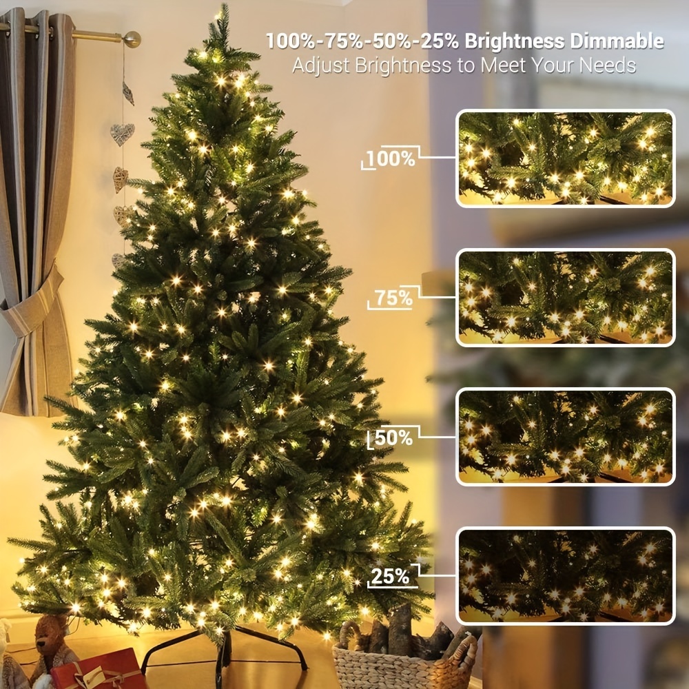 Marchpower Christmas Tree Lights Color Changing, 11 Modes Christmas Li –  marchpower