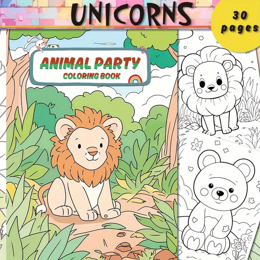 48 Coloring Books For Kids Party Favors Bulk Mini Coloring Books For Ages  2-4-8-12 Small Activity Books For Unicorn Dinosaur Mermaid Animal Birthday