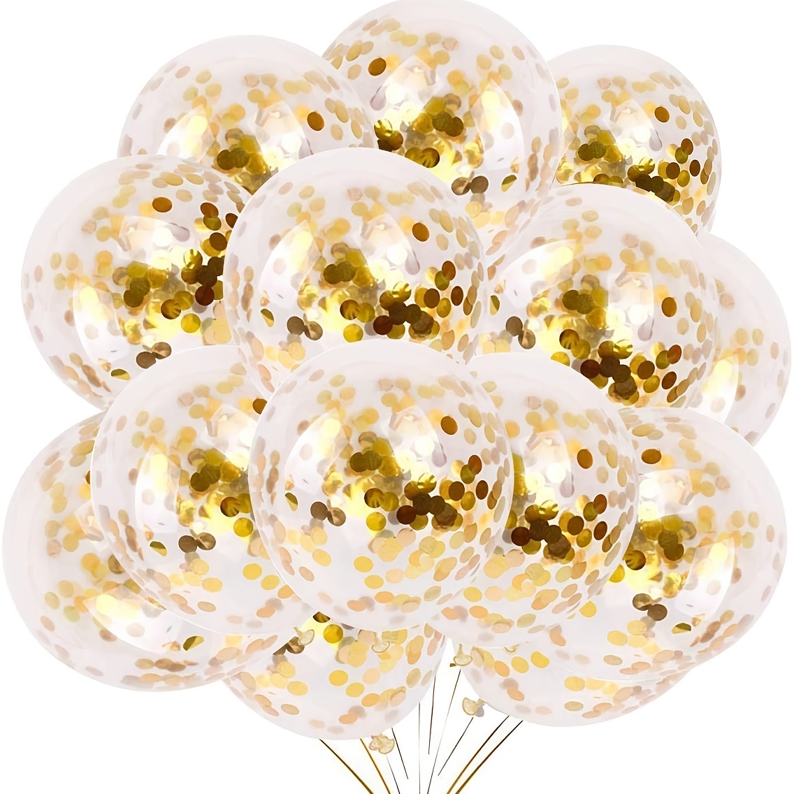 Golden 2024 Desktop Decoration Confetti 2024 - Temu