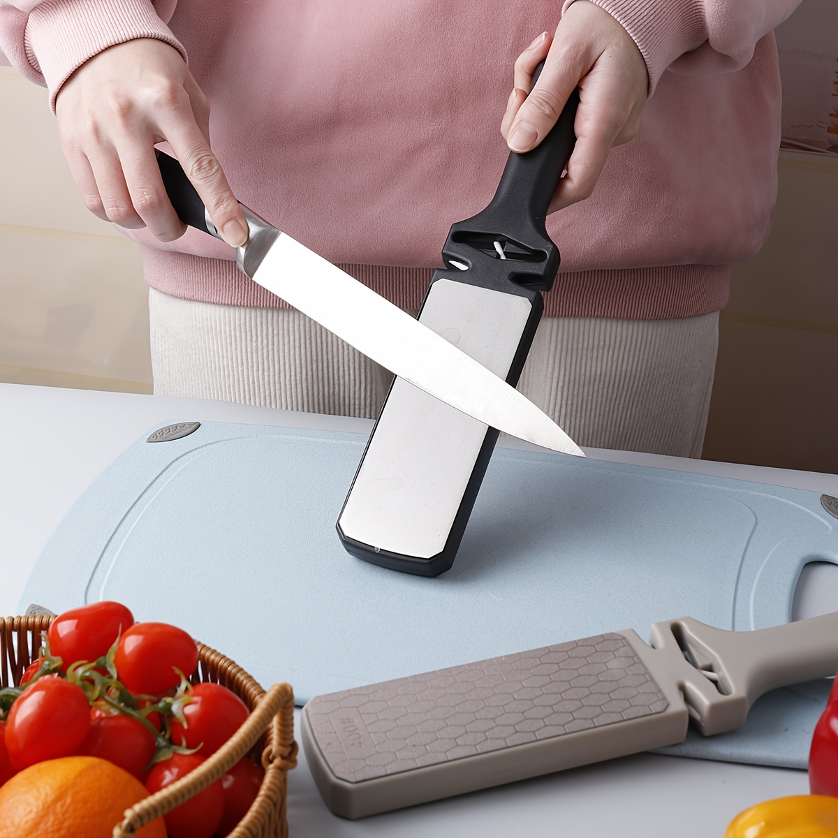 Knife Sharpener Knife Sharpeners For Kitchen Knives - Temu Australia