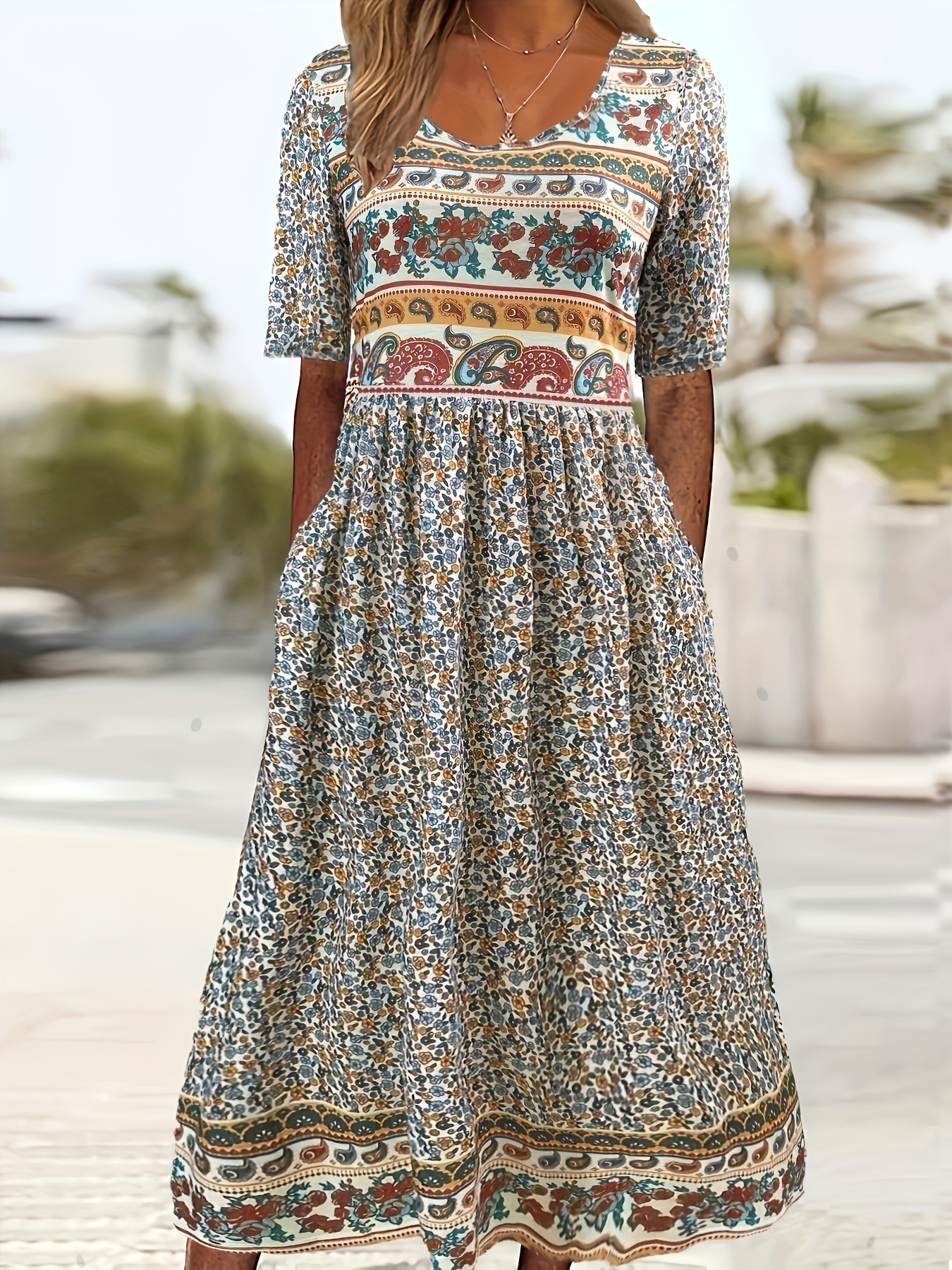 Women Boho Dresses - Temu Canada