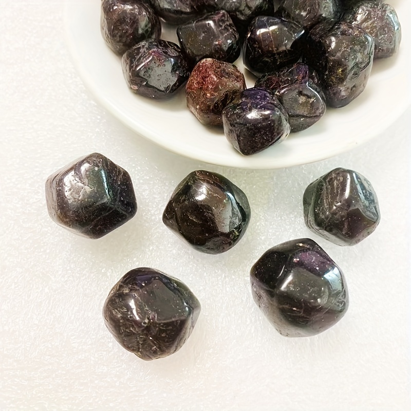 Raw Garnet Crystal Stones – Mystical Rose Gems