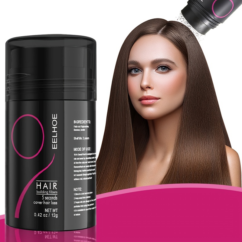 Hair Fiber Spray Applicator Hair Enhancement Fiber Powder - Temu