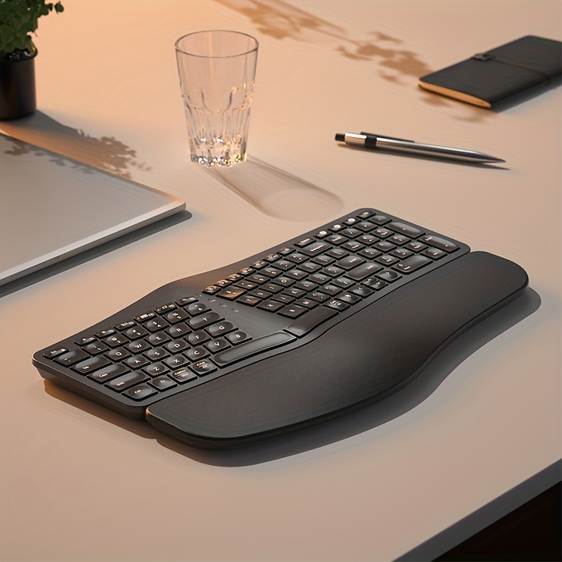 El teclado ergonómico y ratón de Microsoft que reducen el cansancio al  teclear