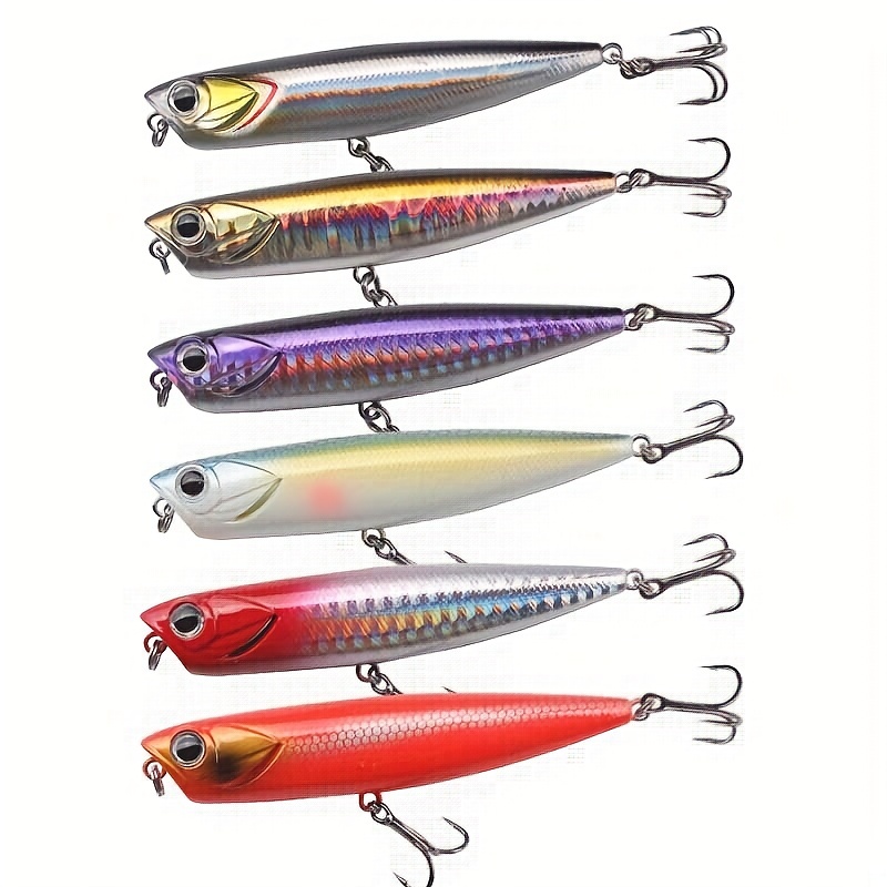 Topwater Fishing Lure Floating Pencil Hard Bait 55mm 5g Mini Pencil  Artificial Hard Baits Bass Trout Pike Wobbler minnow lures
