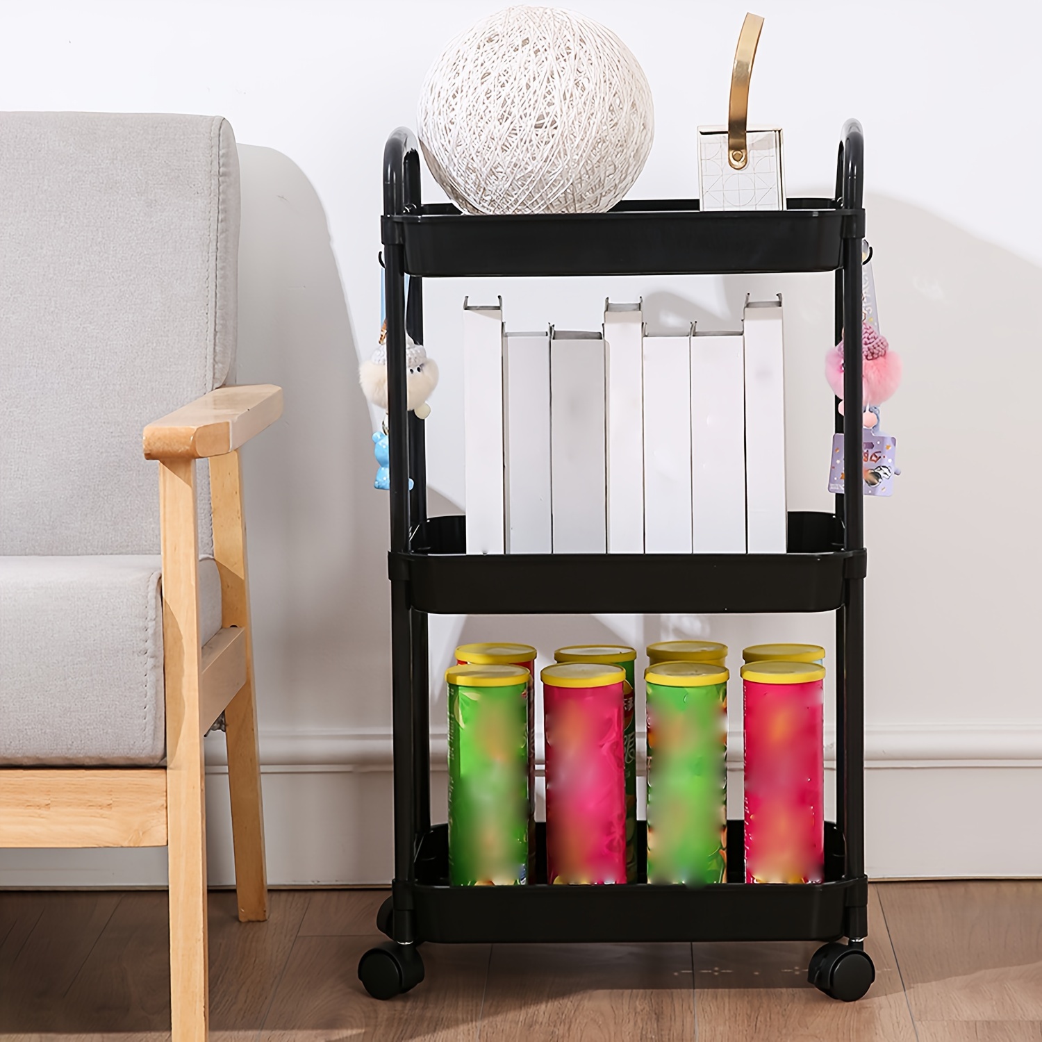 Bedroom snack storage