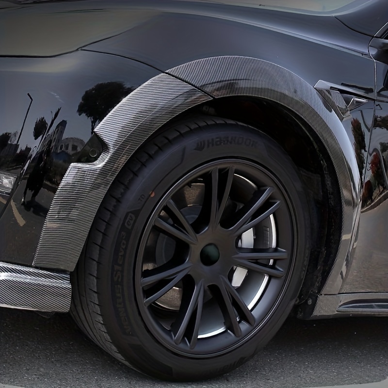 Anneau d'enjoliveur de pneu, protection de roue pour Te-SLA modèle 3/Y,  style tendance, résistant à l'usure et aux rayures, durable, violet - 40,6  cm