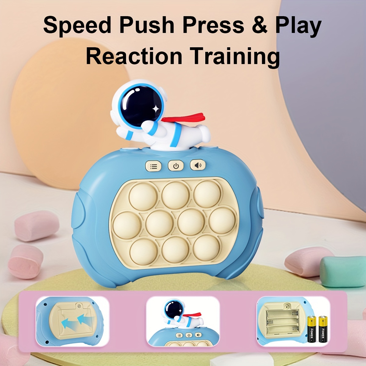 Fidget Toy Speed Push Game Machine: An Educational And Fun Gift For Kids  And Teens! - Temu Latvia