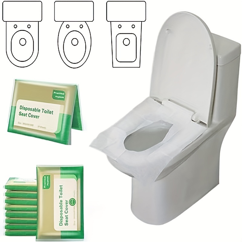 Disposable Toilet Seat Covers - Germ Protect for Public Toilets