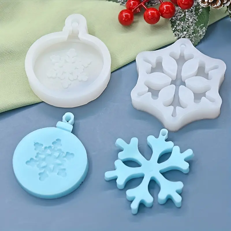 Silicone Mold, 3d Christmas Balloon Snowflake Shape Fondant Mold For Diy  Pudding Chocolate Candy Desserts Gummy Handmade Soap Polymer Clay Ice Cube,  Cake Decorating Supplies, Baking Supplies, Kitchen Items - Temu Philippines