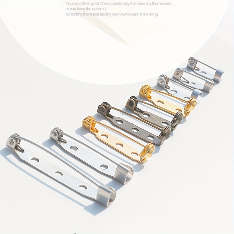 Safety Pins Brooch Blank Base Brooch Pins 3/5 Rings Jewelry - Temu