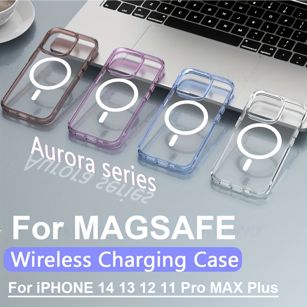 For iPhone 11 12 13 pro max mini Magsafe Magnetic Wireless Charging Case