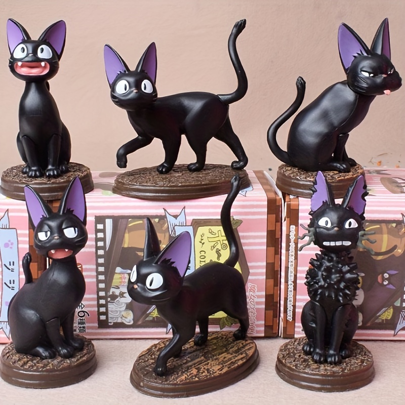 Original Japan Re-ment Cute Anime Figure Antique Shop Black Cat Hall Kawaii  Miniature Figurine Candy Toys Doll Accessories - AliExpress