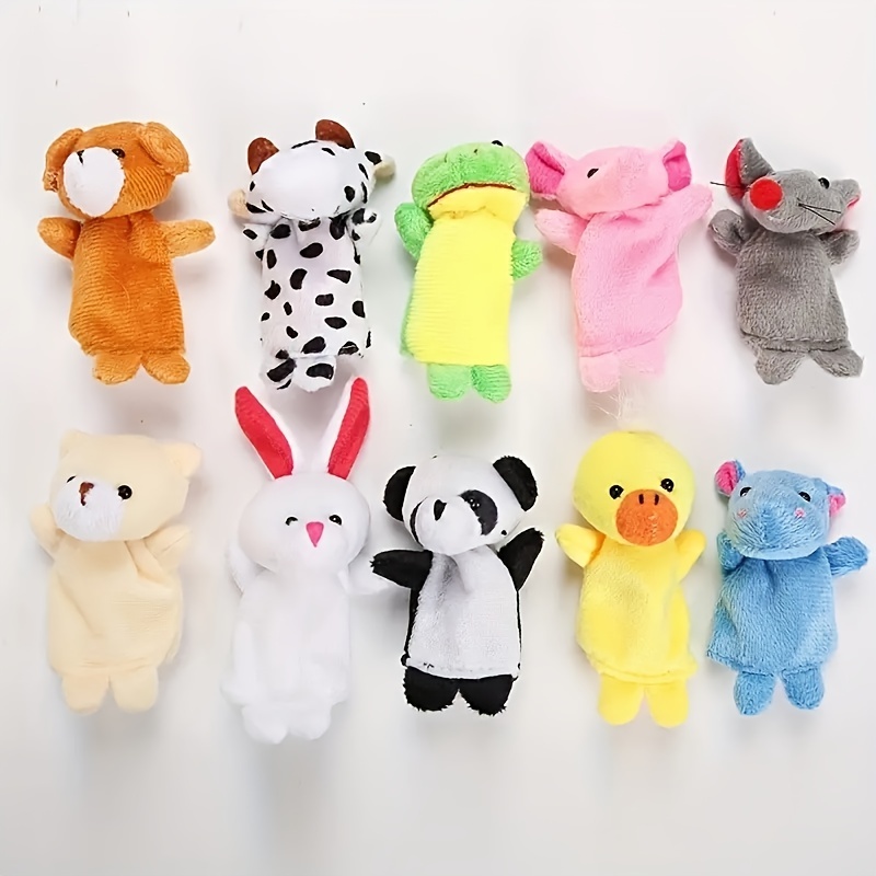 Plush Animal Puppet Doll Story Teaching Aids Baby Hand Puppet Toy, Children  Early Education Baby Finger Puppet - Temu Germany