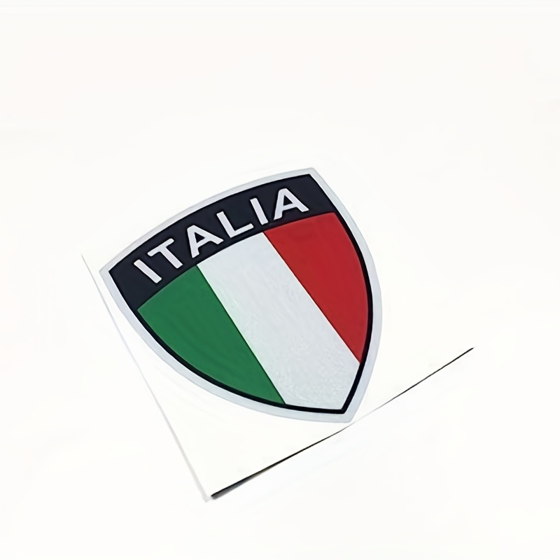 FERRARI Shield 4 colors logo Italy Car Decals / Vinyl Sticker / Bumper  Sticker