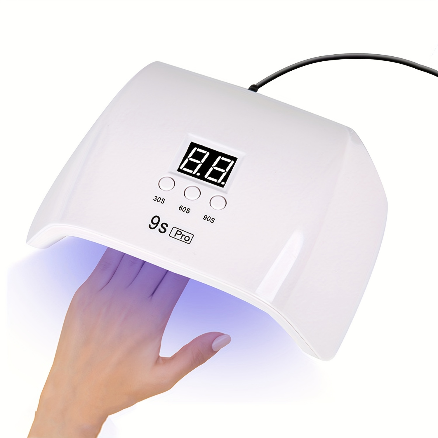 

Uv Led Nail Lamp, Uv Led Nail Dryer Light For Gel Nails Polish, 3 Timer Settings & Smart Auto Sensor