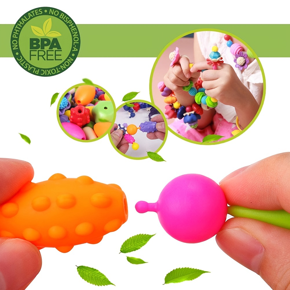 snap pop beads for girls toys