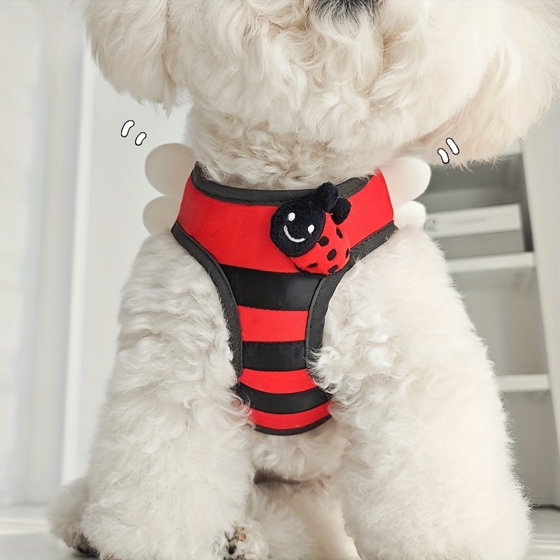 Toy dog 2024 harness vest