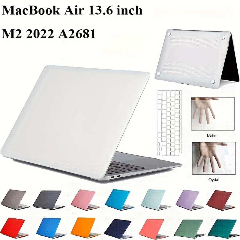 Housse de protection bleue pour Macbook Air 13 pouces M1 A2337