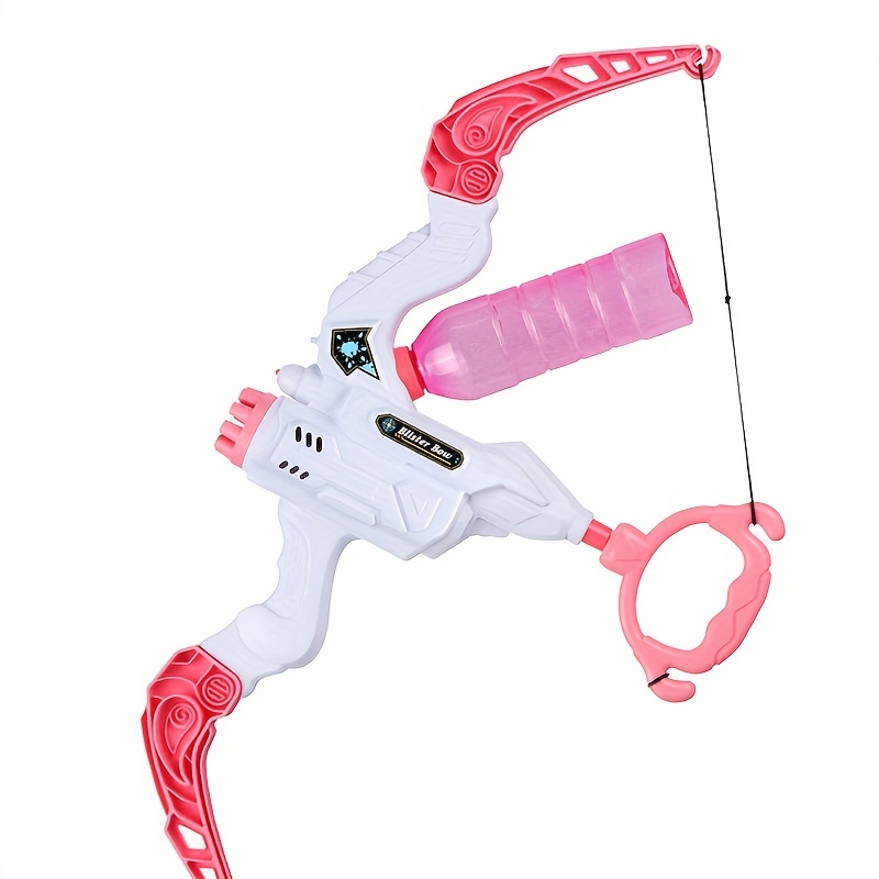 New Bubble Gun Electric Bow and Arrow Automatic Bubble Blower and