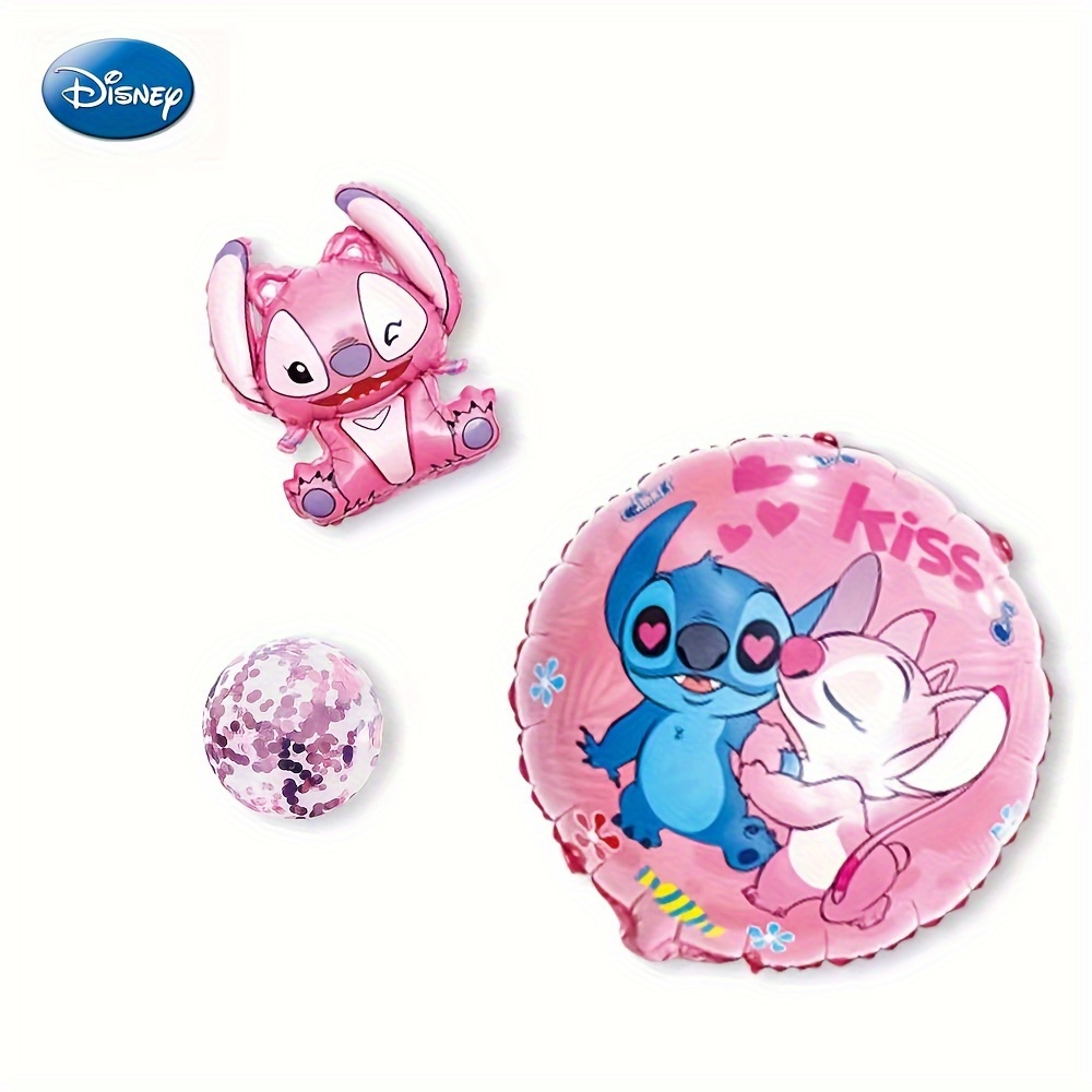 Disney Stitch Pink Themed Birthday Party Pack Decorations