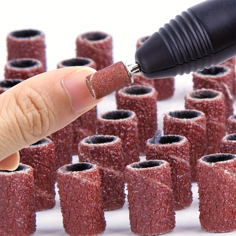 Nail Art Machine Grinding Sand Circle Nail Drill Bits - Temu