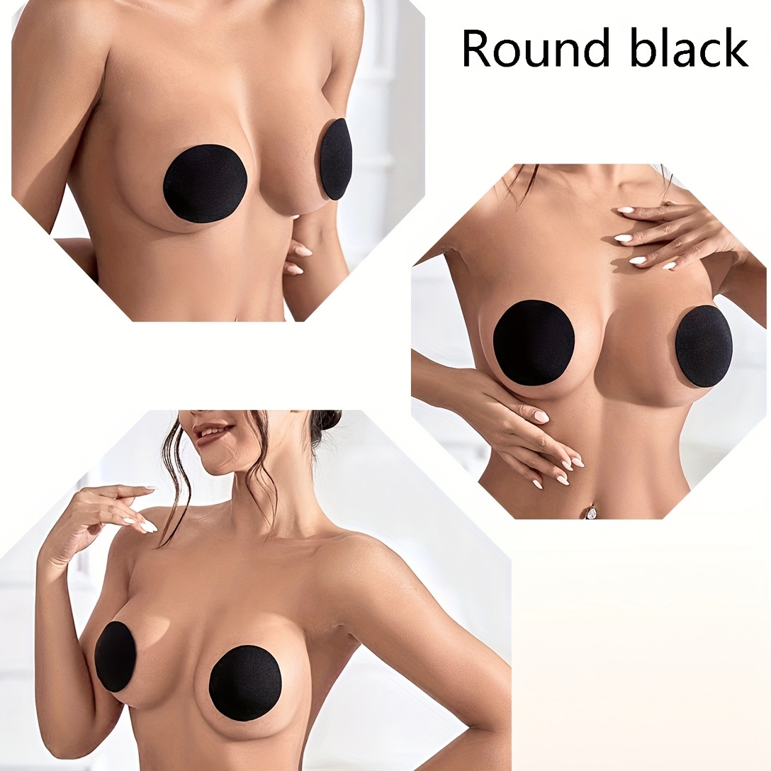 Nipple Covers for Women Disposable Invisible & Natural Satin