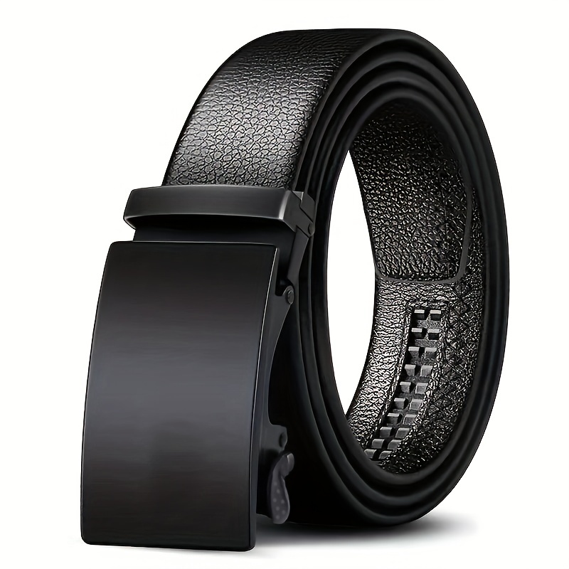 

Belt Automatic Buckle Slider Men's Belt Fashion Casual Belt, Ideal Choice For Gifts
