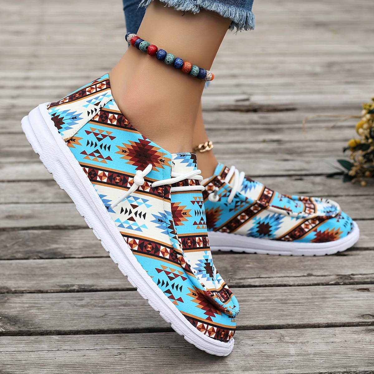 Comfortable Walking Shoes Lightweight Low Top Travel Sport Flat Shoes