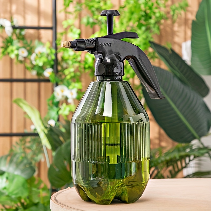 

1pc, Fine Mist Spray Bottle Plastic, Hand Held Pressure Plant Mister With Top Pump, Empty Water Sprayer Watering Can With Adjustable Nozzle For Indoor And Outdoor Gardening And Home Cleaning