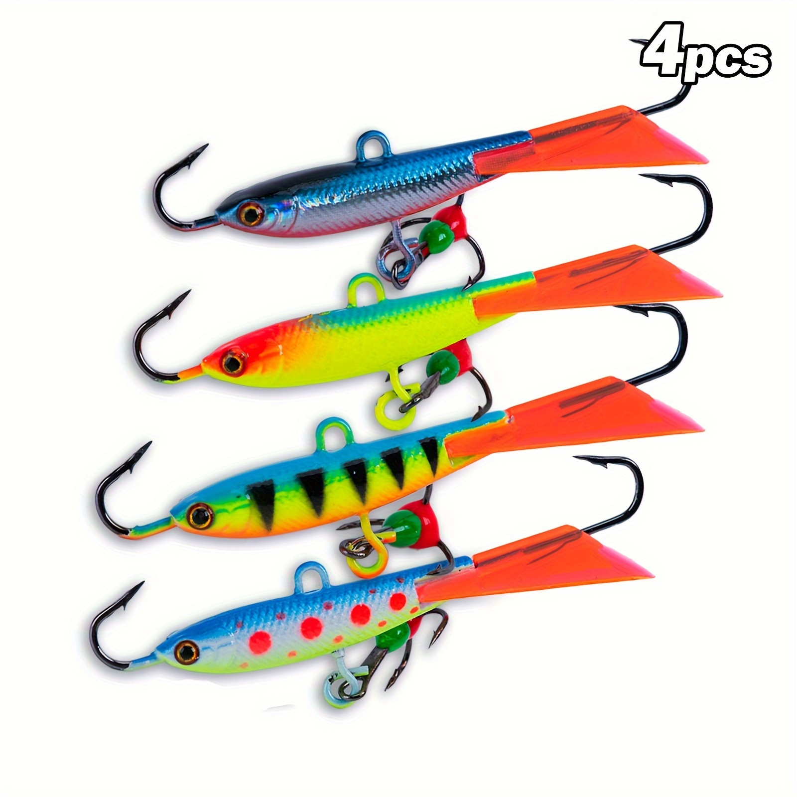  VIB Fishing Lures, Anti Rust Fishing Lures Super Long Cast  Minnow Fishing Lures for Trout for Bass for Perch : Sports & Outdoors