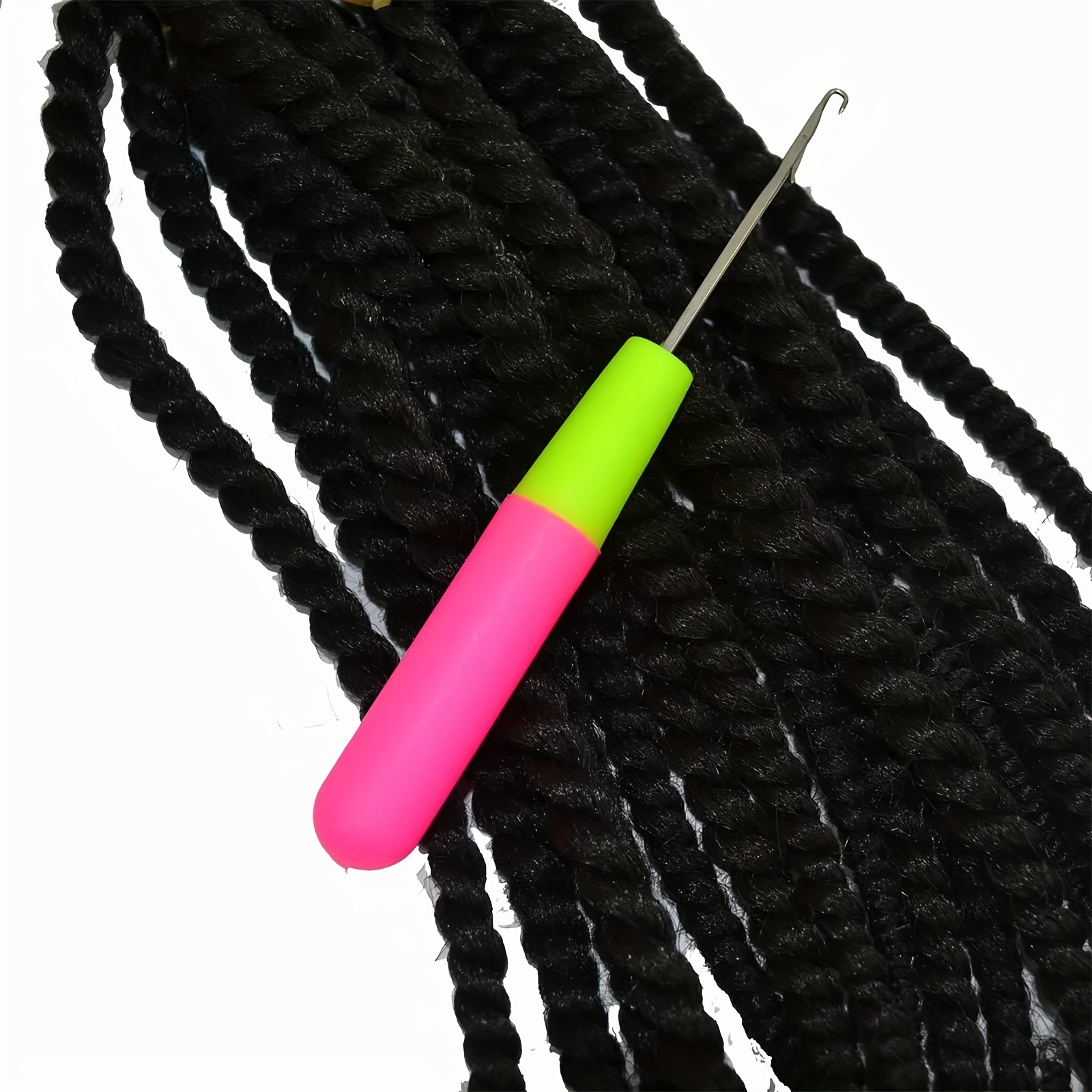 LKPCIGCXM Dreadlock Crochet Hooks - Dread Lock Tool Set,Latch Hook Crochet  Needle Set for Braid Hair,Carpet Making and Other Craft