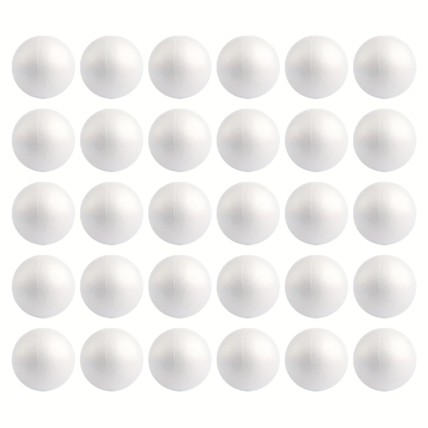 Polystyrene Balls 3 Sizes White Foam Balls Craft Foam Balls - Temu