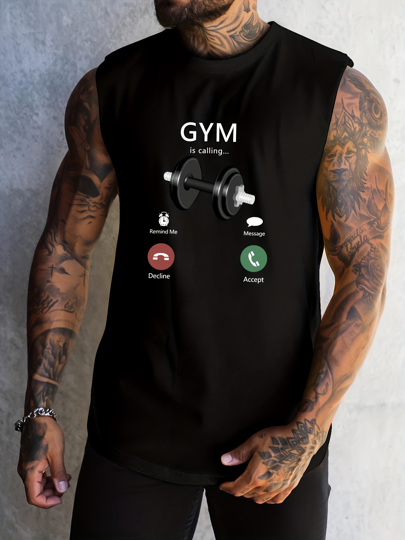 Homme DéBardeur De Musculation Bodybuilding DéTé Imprimé Col Rond Exercices  sans Manches T-Shirt Décontractée Fitness Gym Stringer Sport Débardeur de