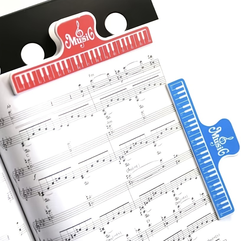 Premium Piano Musical Instrument Music Sheet Clip-a4 Size, Trifold Design,  Can Expand Six Pages Capacity, Durable And Lightweight, Perfect For  Musicians And Performers To Practice Playing Use - Temu