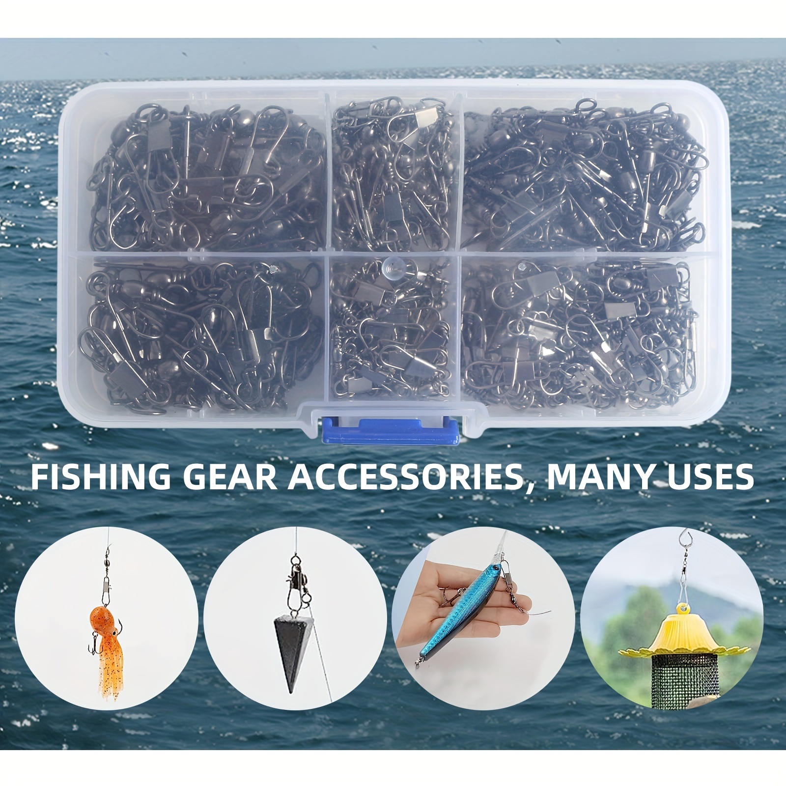 8 shaped Ring Connectors Perfect Outdoor Fishing Gears Metal - Temu
