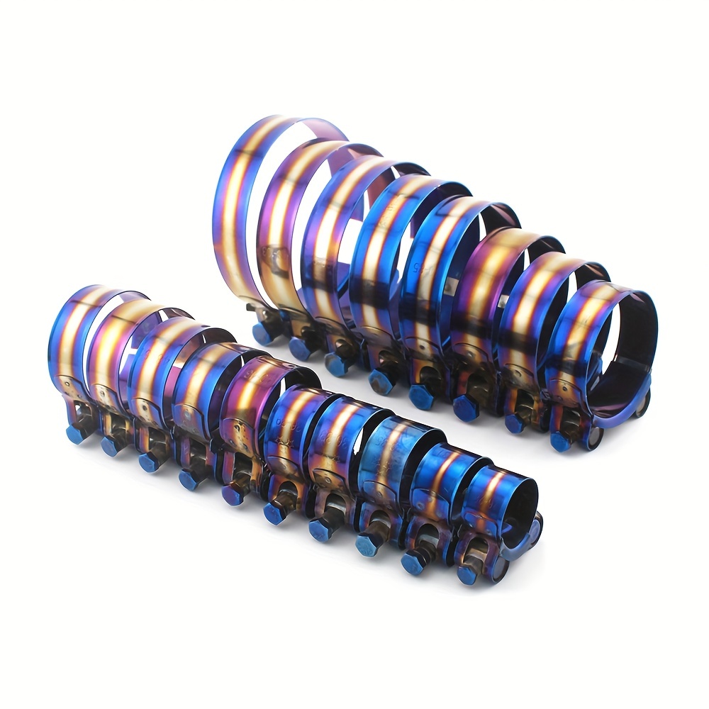 Adjustable Stainless Steel Hose Clamp Kit 26mm-114mm