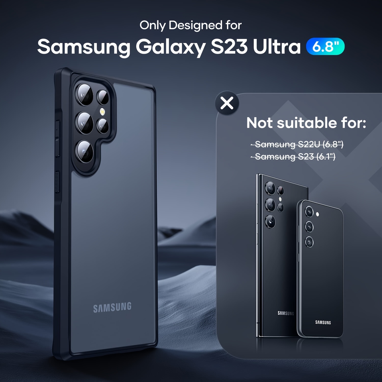 Funda ultrafina Samsung Galaxy S22 Ultra (dorado) 