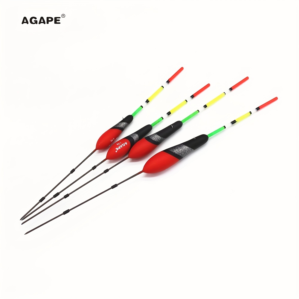 Agape Fish Hooks & Floats Set 1g Bobs, Fluctuator, Buoys & Balsa Wood  Multipurpose Accessories For Fishing From Hu09, $10.64