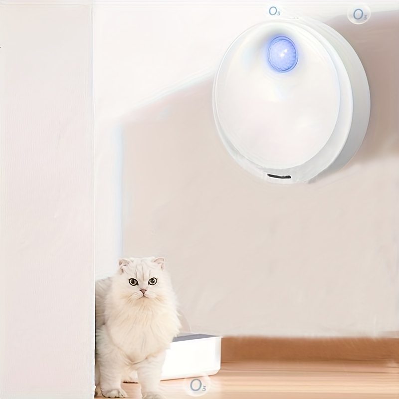 Propre éliminateur d'odeurs pour animaux de compagnie chat litière  purificateur d'air ozone générateur d'anions cambriolage-SHAW