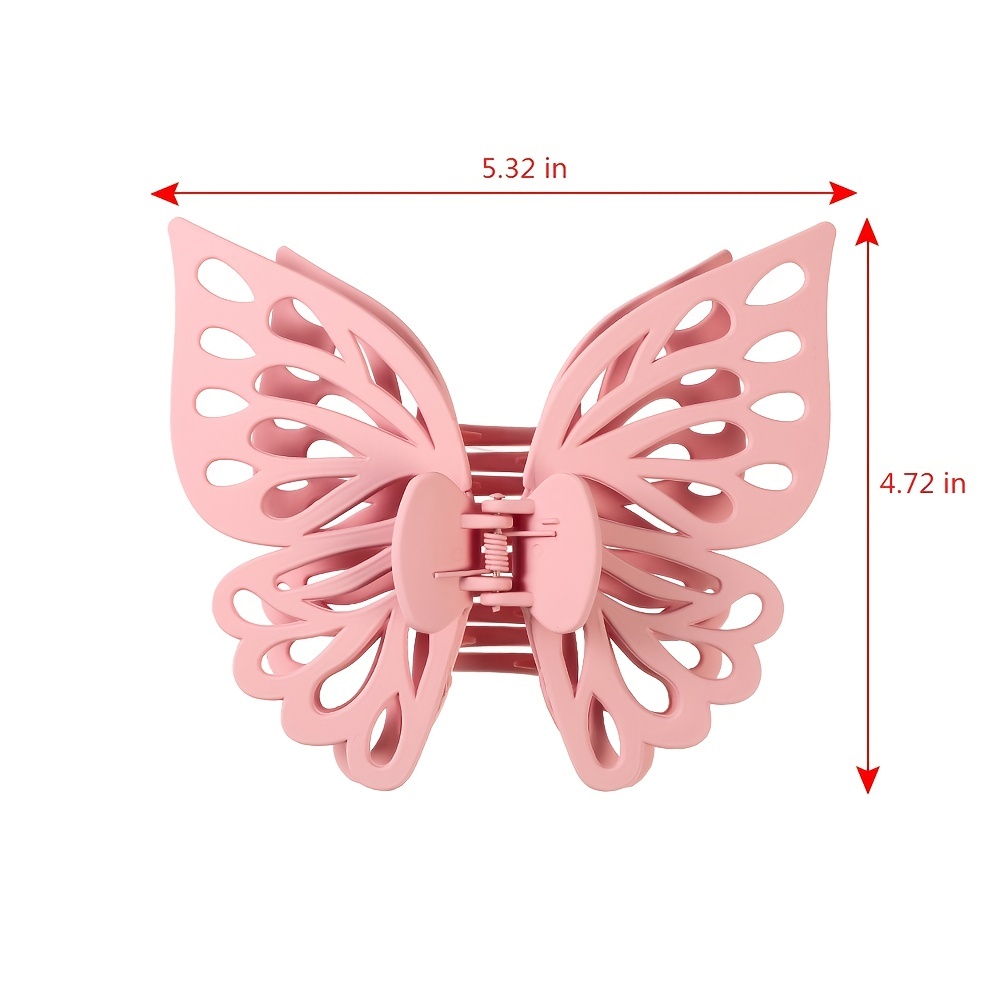 Butterfly Hair Claw Clips Extra Large for Women