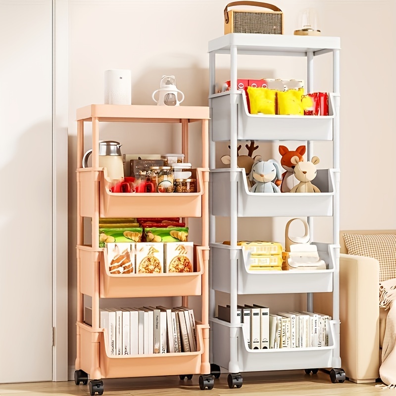 Multifunctional Storage Rack Simple Assembled Bookshelf - Temu
