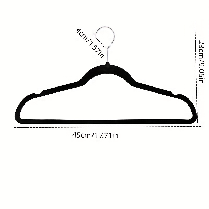 Velvet Hangers, Non-slip Hangers Swivel Hooks, Slim Space-saving Hangers, Velvet  Hangers For Closet, Heavy-duty Hangers - Temu