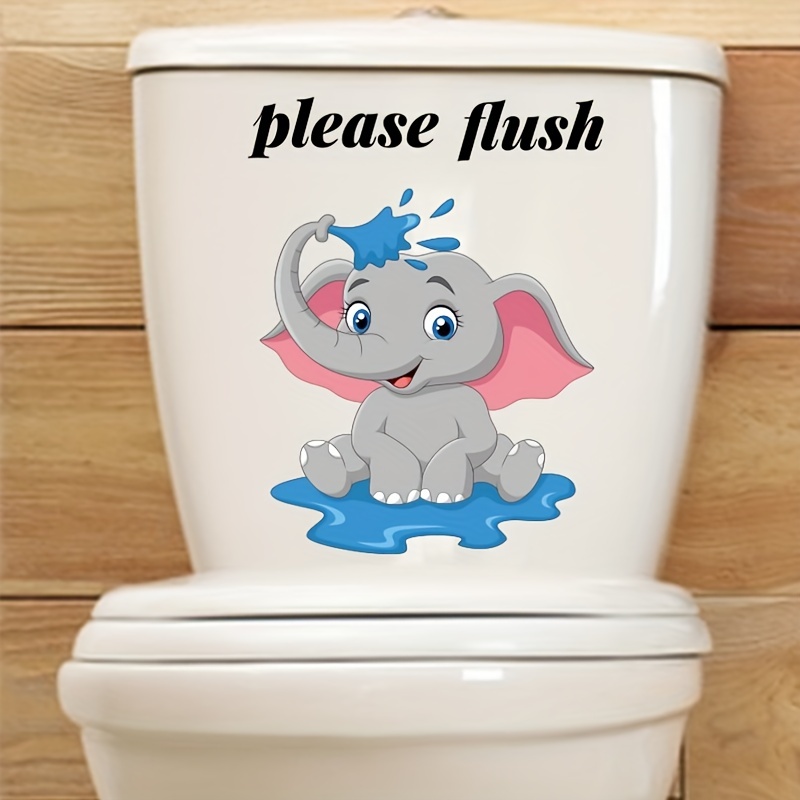 stickers muraux animaux safari Toilettes Définition Synon Cabinet Lavabo Wc  Pour Toilettes Wc : : Bricolage